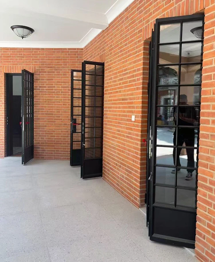 steel look aluminium doors china steel look aluminium doors china